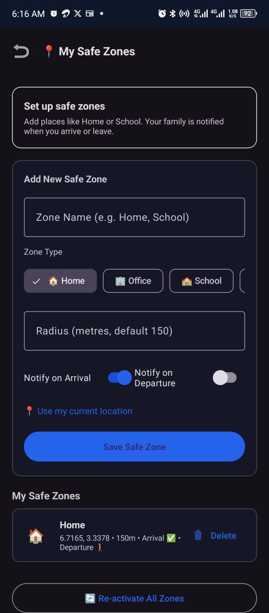 Volami app screenshot 4